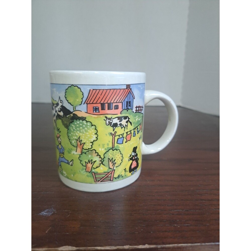 Gibson Farm Theme Ceramic Coffee Mug
